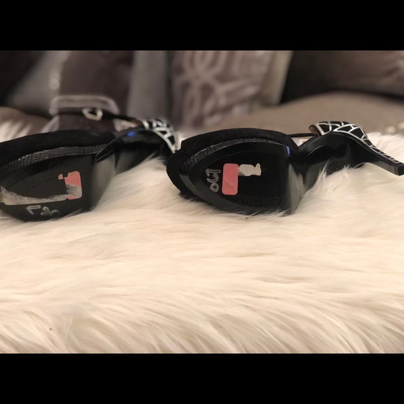 SAM EDELMAN Paulette Black Peep Toe Platforms NWOT - Picture 4 of 4